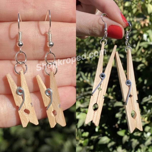 Clothespin Jewelry Etsy