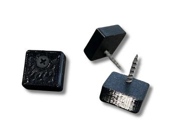 Rubber Memory Block Tile Hanger 'Southern California' Wall Decor