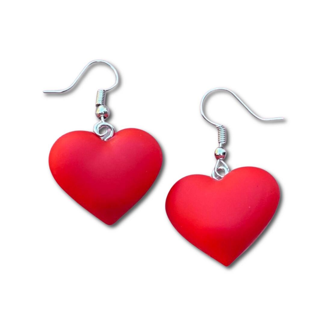 Gouden dubbel hart oorbellen Day&Eve by Go Dutch Label