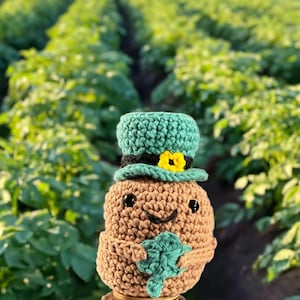 St Patricks Potato Häkelanleitung, zum Feiern oder als Maskottchen