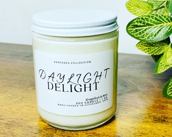 Daylight Delight Candle - Grapefruit & Mint Candle