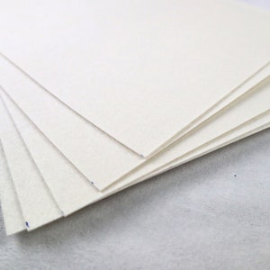 Renfort de cuir non tissé PITEX, feuilles de 0,6/0,8//1/1,2/1,5 mm - Lot de 2 feuilles de renfort en cuir - dimension 20 cm x 30 cm