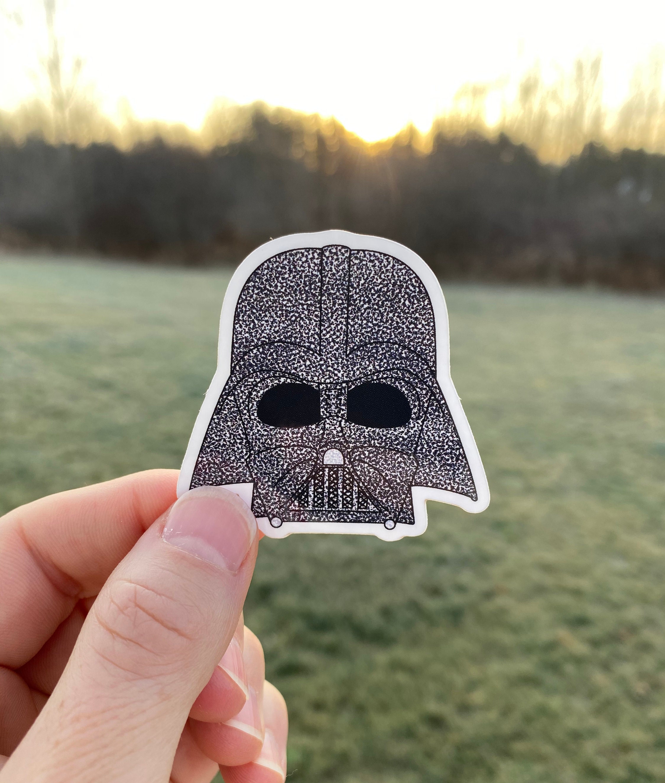 Darth Vader Star Wars Vinilo Pegatina WATERPROOF Etsy