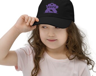 Hockeykeeper baseballpet 'Nope' voor jongeren – Tendy Hat voor kinderen | Grappig cadeau voor keeper | Keeperspet ijshockey jeugd