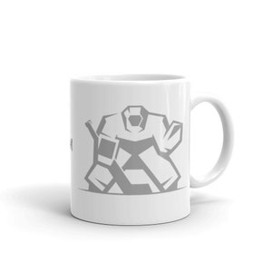 Goalie mom white coffee mug, hockey goalie mom, Ice hockey cup, goalie mom gift, graphic mug, gift for mom, hockey fan gift