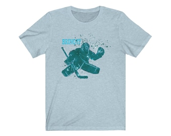 Hockey Goalie Unisex Tee | Soft Cotton Hockey Fan Shirt | Ice Hockey Gift for Goalies, Players & Fans