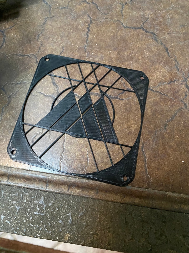 CUSTOM 3d Printed PC Fan Gaming Computer Fan Grills / Shrouds Etsy