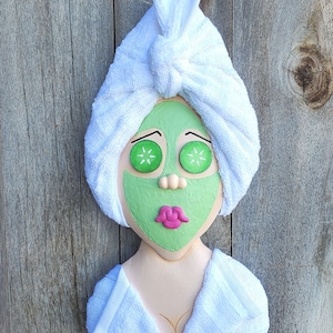 Hello Gorgeous spa day wreath attachment, Happy Herd attachment, mother&#39;s day gift, DIY wreath