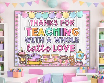 Bulletin Board Kit für die Lehrer Wertschätzung - Danke Lehrer (digitaler Download)