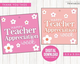 Cadeaukaartjes waardering leraar: Daisy bedankt (digitale download)