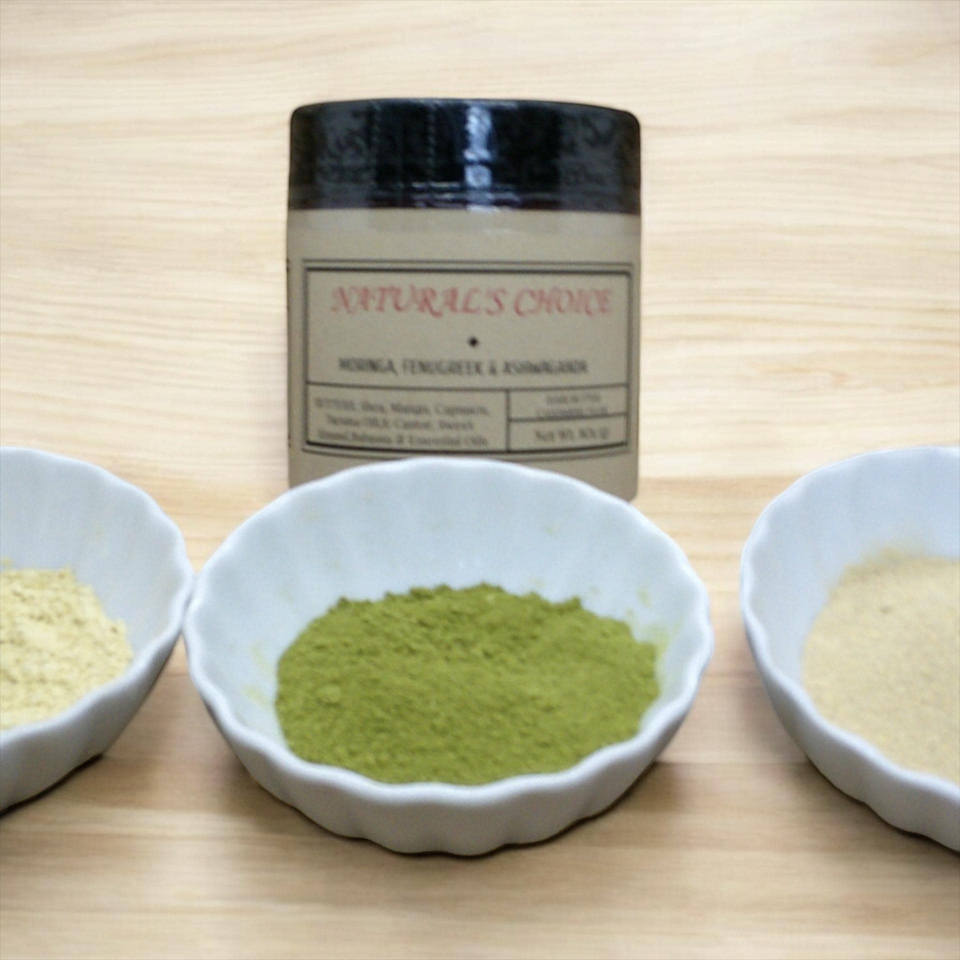 Moringa, Fenugreek and Ashwaganda Oil Infused Hair Butter w/ Additives for Low, Medium & High Porosity Hair-Now with Batana Oil