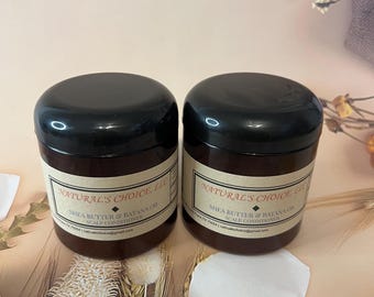Acondicionador capilar con aceite de manteca de karité y aceite de batana, grasa capilar orgánica.