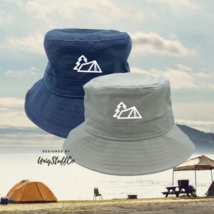 Mountain 3 Coton Seau Unisexe Chapeau À La Mode En Plein Air D&#39;été Plage Urbain Loisirs Tous Les Jours Chapeaux Chaud Fun Été Plage Vacances Chapeaux Seau