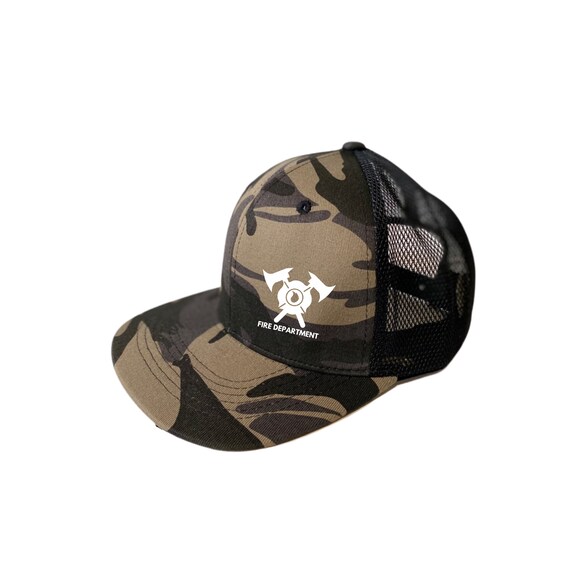 CAMO Fire Department Logo Hat Fire 
