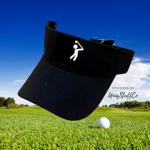 Golf Sun Visor for Golfer - Golf Hat - Sun Visor for golf - Golf Visor - Designed and Printed in USA -  One Size For All - Golf DSN 5