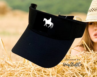 Cowboy Sun visor - Sun Visor - Outdoor Sun Visor - Designed and Printed in USA -  One Size For All -  Sun Visor for Cow Girl