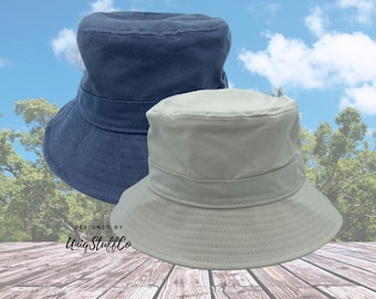 Everyday Cotton Bucket Unisex Hat Trendy Outdoor Summer Beach Urban Leisure  Everyday Hats Hot Fun Summer Beach Vacation Headwear Bucket Hat