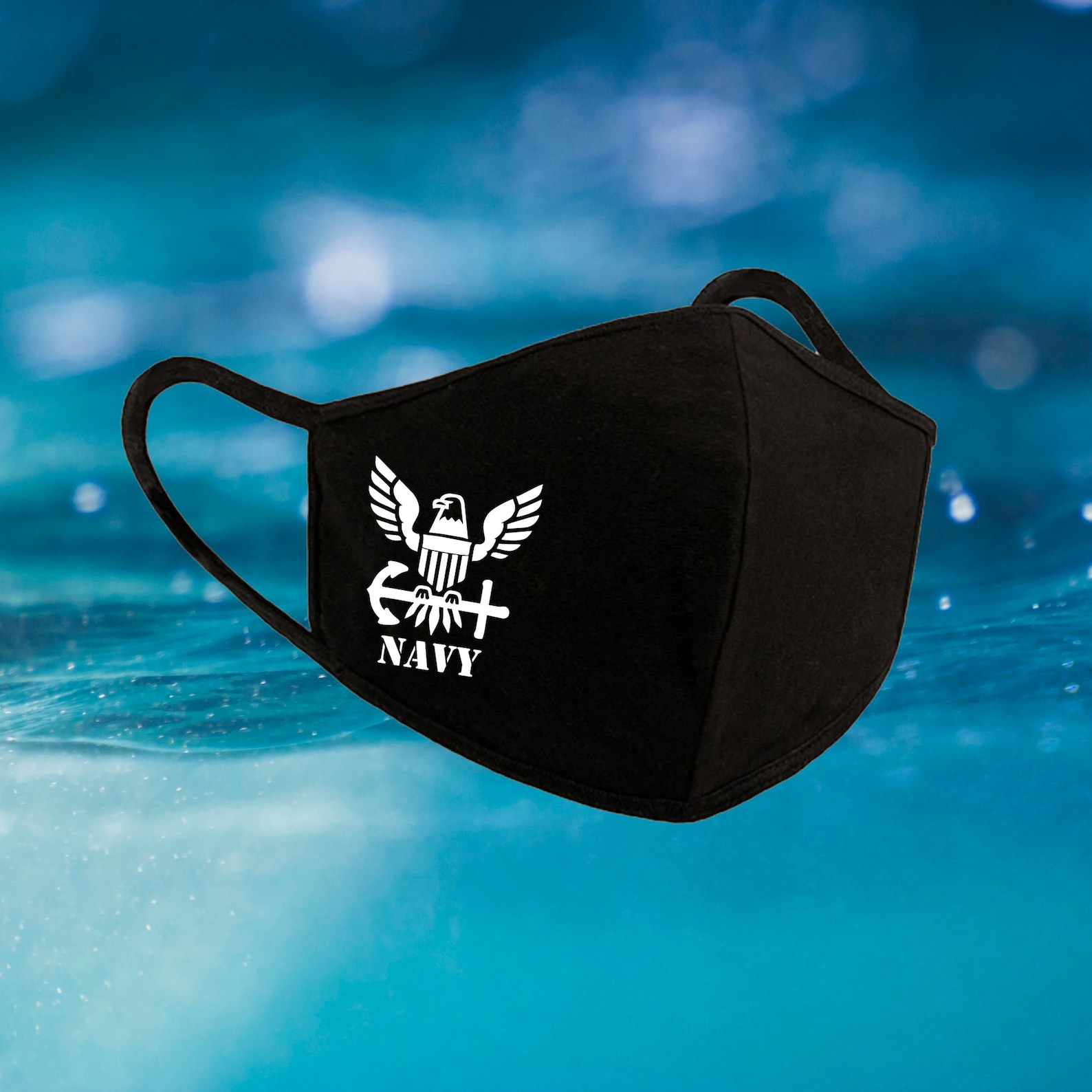 US Navy Face Mask American Flag Face Mask Reusable Washable Etsy