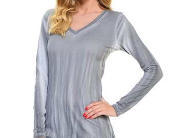 Tie Dye Shirt Long Sleeve for women 100% Cotton Hand Dyed Tie Dye Shirts Tie Dye T-Shirts Tie Dyed Shirt Personalized Tie-Dyed Tee   Hippie