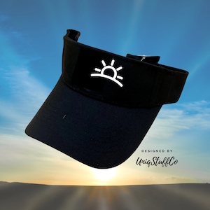 Sunrise Sun Visor Sun visor - Sun Visor - Outdoor Sun Visor - Designed and Printed in USA - One Size For All - Sunset Sun visor