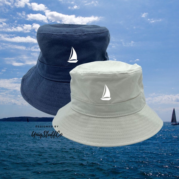 Boating Bucket Hat Etsy