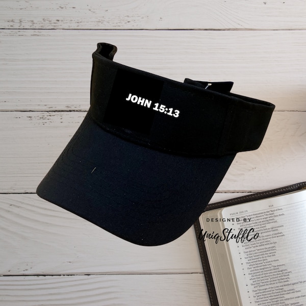 Bible Quotes Sun visor - Sun Visor - Outdoor Sun Visor - Designed and Printed in USA -  One Size For All - Sun visor bible quotes II