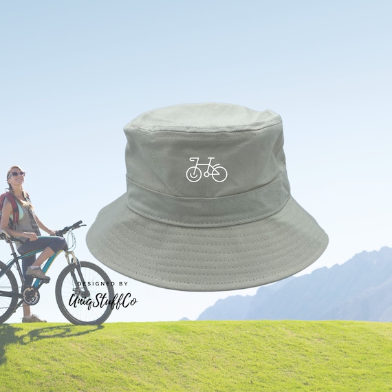 Bicycle Cotton Fun Vacation Hats Bucket Hot Unisex Leisure Hat Beach Bucket Headwear - Urban Outdoor Hat Summer Beach Trendy Everyday Etsy Summer