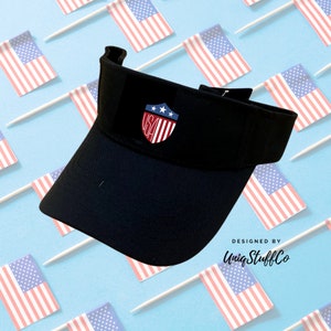USA Sun visor - Hat for Outdoor - Sun Visor - Outdoor Visor - Designed and Printed in USA -  One Size For All - sun visor usa