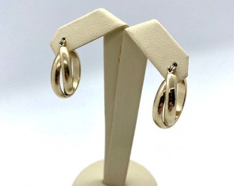 DOUBLE HOOP EARRINGS