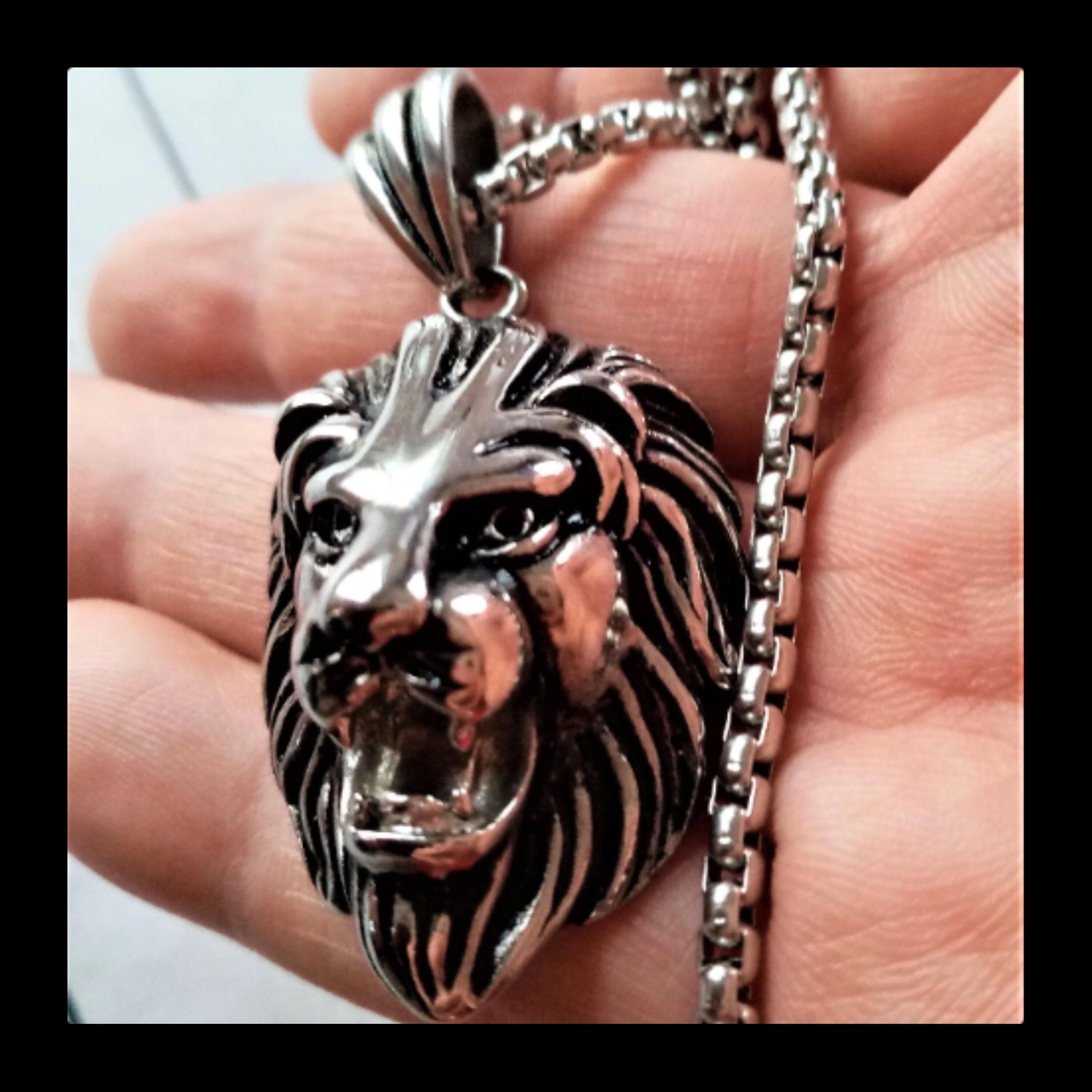 Collana Pendente Rune Scudo Pistola Guerriero Romano Moda Uomo Lunga Con Doppio Colore Vintage