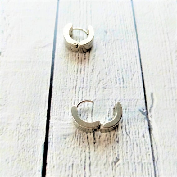 U.S vintage シルバー925 middle hoop ピアス U.S vintage シルバー925 middle hoop ピアス