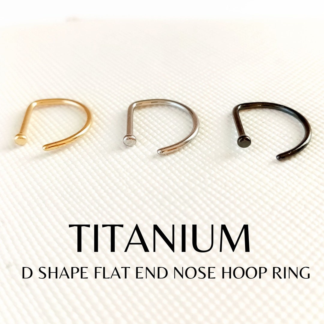 Nose hoop with flat end clearance