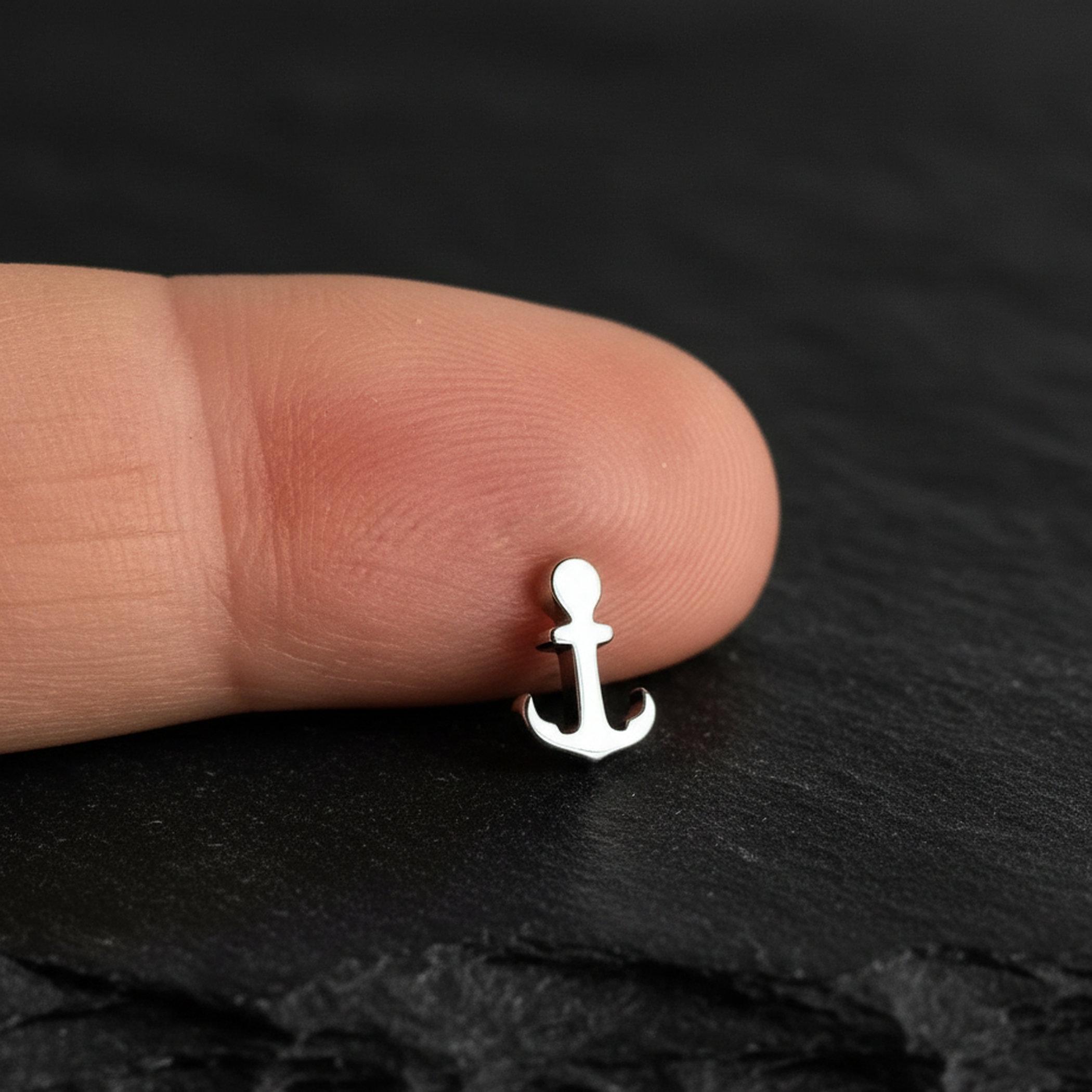 Bracciale con Ancora in oro e cordoncino nautico - Grando gioielli