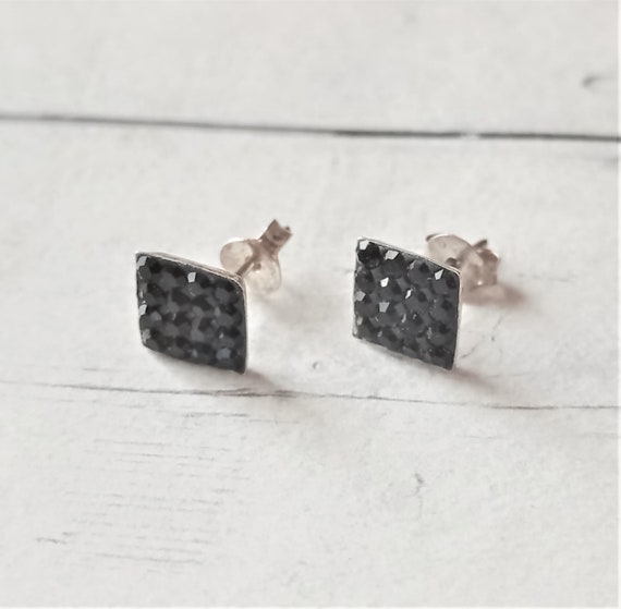 Set 3 Paia Orecchini A Perno In Argento 925 Con Zirconia Cubica - Misure 3-8 Mm, Unisex
