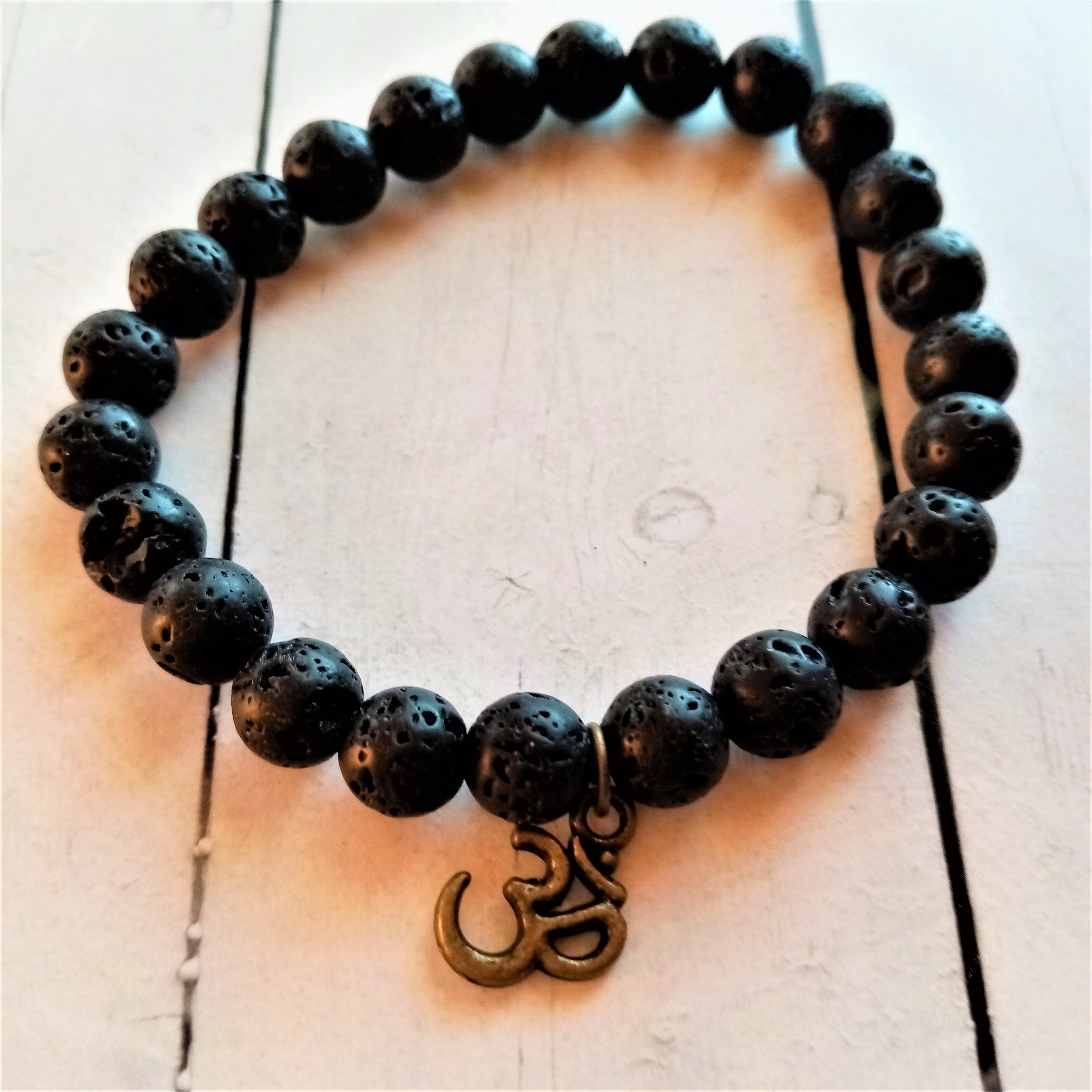 7 Chakra bracelet Men Black Lava Healing Balance Beads Reiki Buddha Prayer  Natural Stone Yoga bracelet For Women price in UAE | Amazon UAE | kanbkam