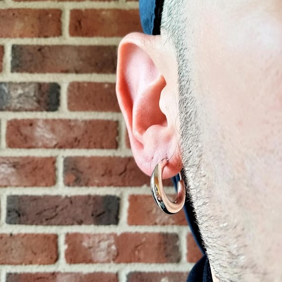 Créoles Ovales En Argent Massif 925/000 - Bijoux Femme Bijouxia