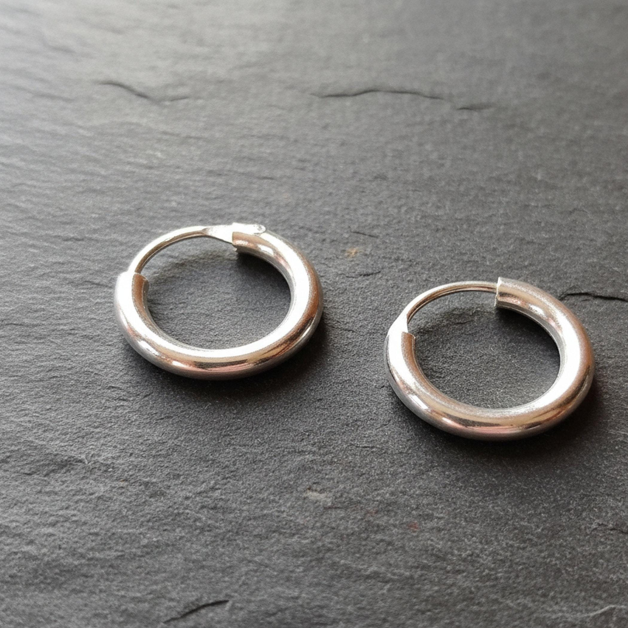 Orecchini Unoaerre a cerchio in Argento 5 cm | - La tua Orecchini Unoaerre a cerchio in Argento 5 cm | - La tua