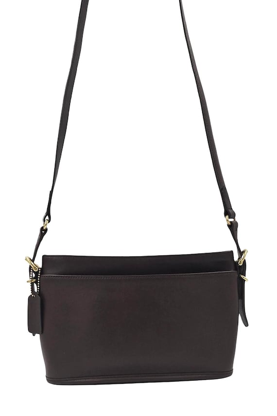 Vintage COACH Equestrian Zip Shoulder / Crossbody Bag #9802