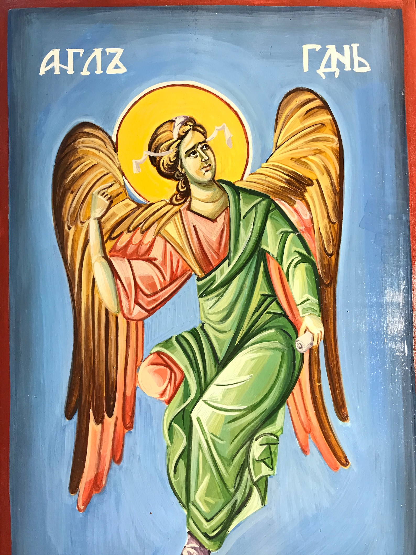 Angel Symbol of Innocence Orthodox Icon Etsy