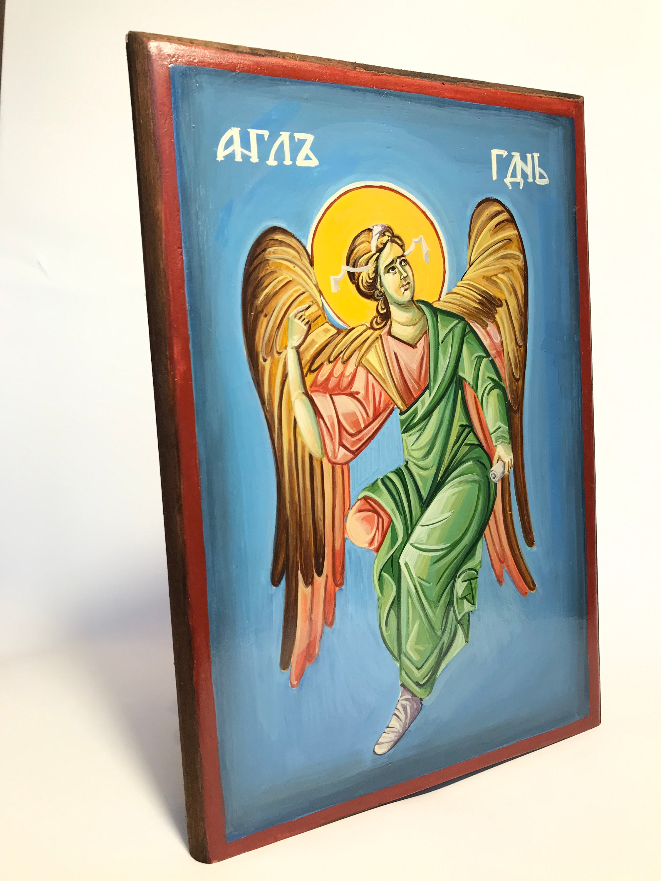 Angel Symbol of Innocence Orthodox Icon Etsy