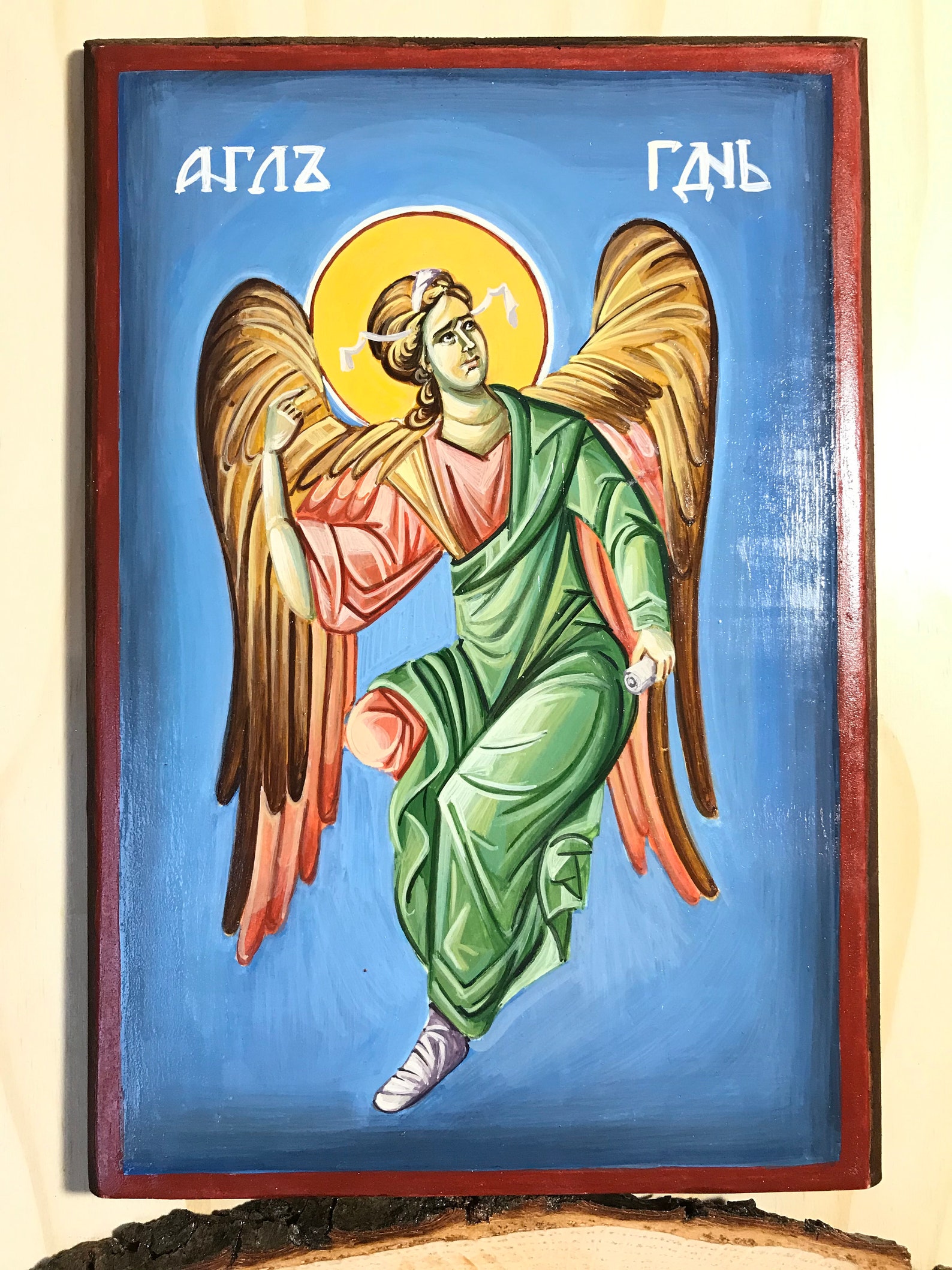 Angel Symbol of Innocence Orthodox Icon Etsy