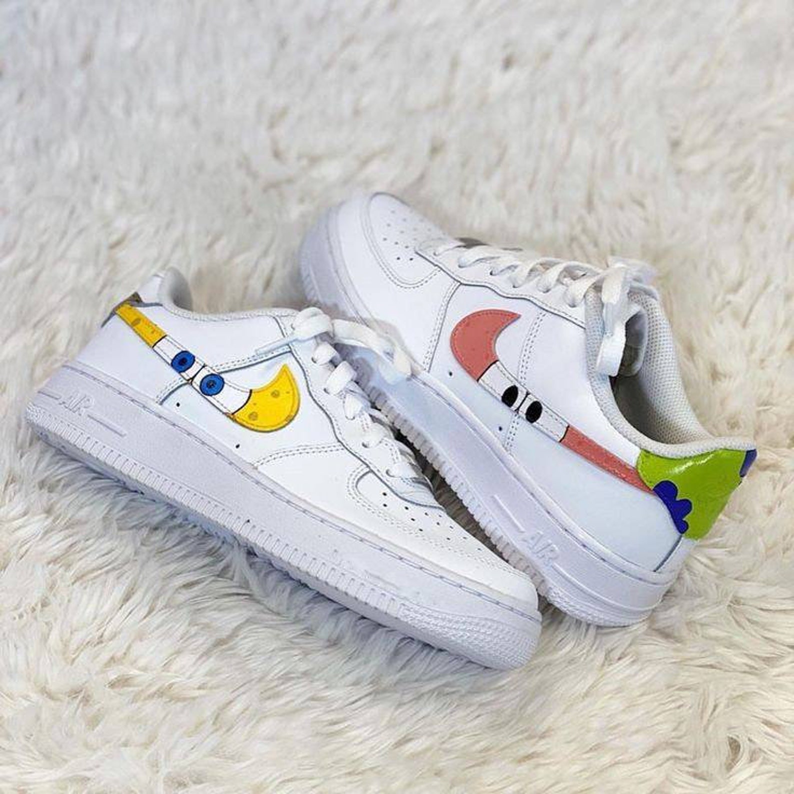 spongebob and patrick af1