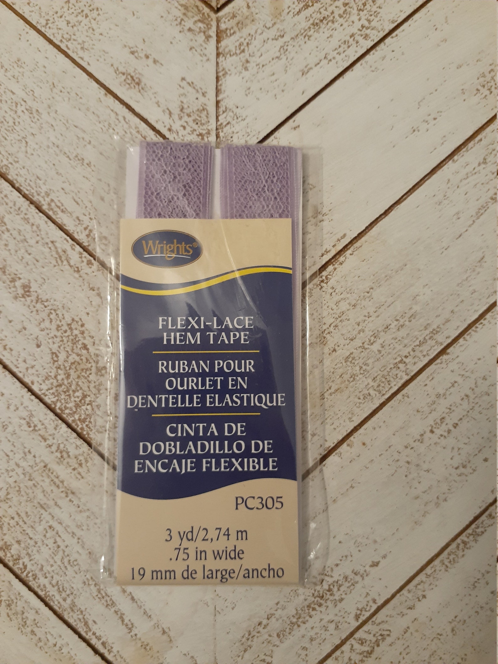 Brand New Wrights FlexiLace Hem Tape Pastel Purple 3 Etsy