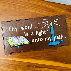 Vintage Religious Wall Hanging
