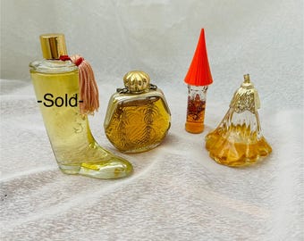 Vintage Avon Cologne Bottle Set, 60s-70s Fragrances - Etsy