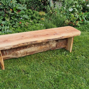 Sale 120cm childrens garden bench pot stand rustic seat wooden