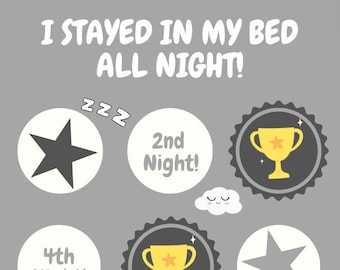 Toddler Sleep Chart / Kids Sleep Tracker / Reward Chart