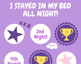 Toddler Sleep Chart / Kids Sleep Tracker / Reward Chart