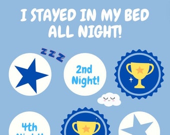 Toddler Sleep Chart / Kids Sleep Tracker / Reward Chart