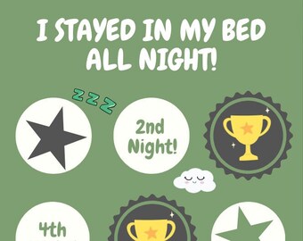 Toddler Sleep Chart / Kids Sleep Tracker / Reward Chart